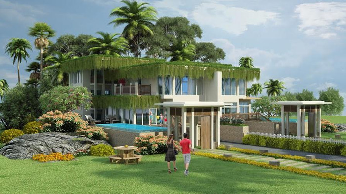 Mẫu biệt thự trên đồi, song lập tại Premier Village Phu Quoc Resort.