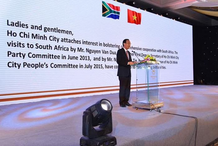 Ông Lê Thanh Liêm - Phó Chủ tịch UBND TPHCM phát biểu tại buổi lễ. Ông Lê Thanh Liêm - Phó Chủ tịch UBND TPHCM phát biểu tại buổi lễ.