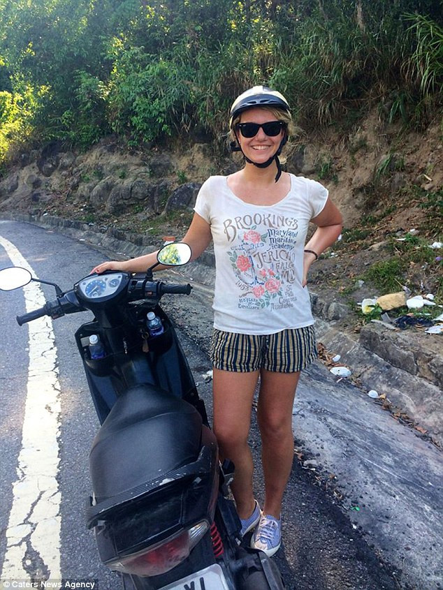 Daniela Liverani lúc ở Việt Nam Daniela Liverani lúc ở Việt Nam