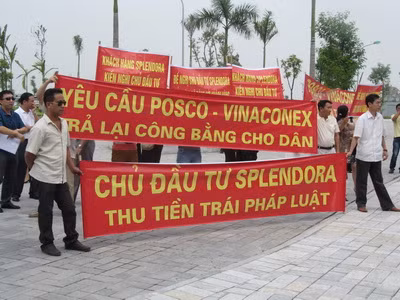  Khách hàng Splendora kiến nghị dừng hoàn thiện nhà