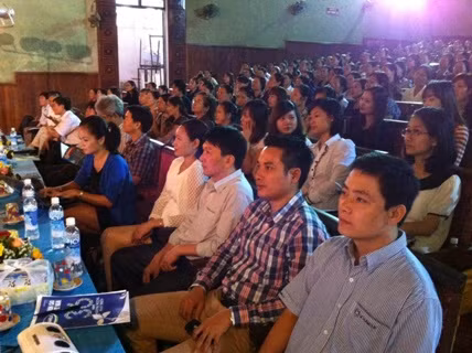 Đông đảo người tiêu dùng tại Phú Thọ đến tham gia Hội thảo.