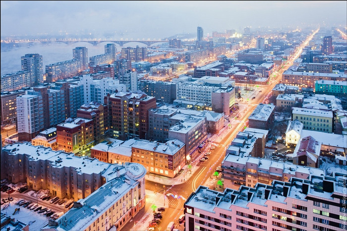 Mùa Đông ở thành phố Krasnoyarsk, Viễn Đông, Nga. Mùa Đông ở thành phố Krasnoyarsk, Viễn Đông, Nga.