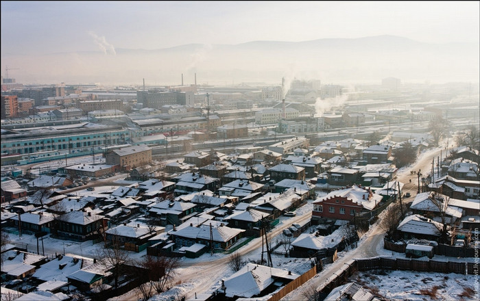 Mùa Đông ở thành phố Krasnoyarsk, Viễn Đông, Nga. Mùa Đông ở thành phố Krasnoyarsk, Viễn Đông, Nga.