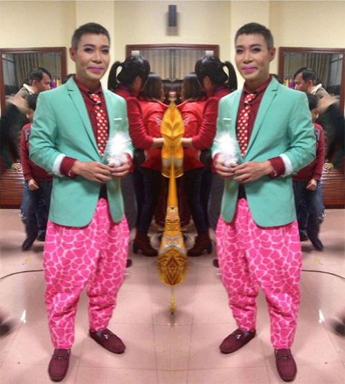 &quot;Cô Đẩu&quot; Công Lý trước giờ &quot;chầu&quot;