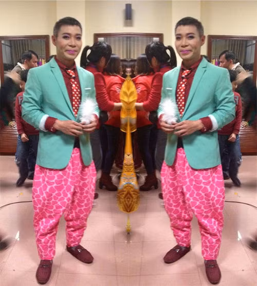 "Cô Đẩu" Công Lý trước giờ "chầu"