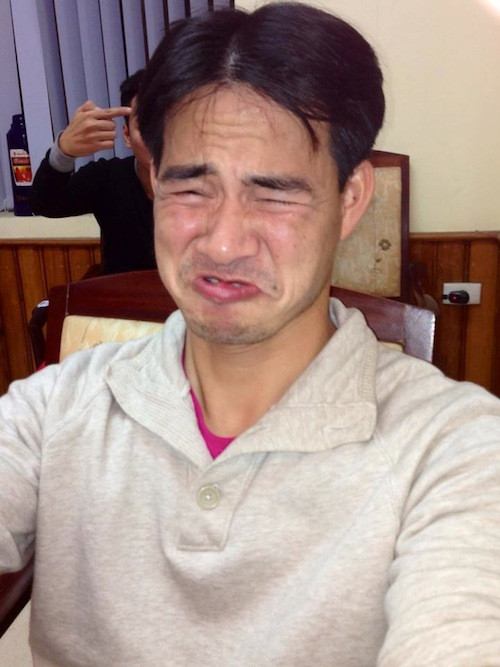 Xuân Bắc mếu máo như con nít