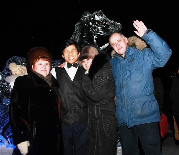 Ấm áp bên tình cảm người dân nước Nga