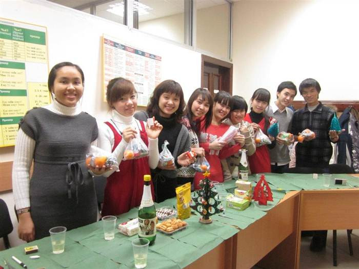 Buổi học cuối năm của một lớp dự bị.