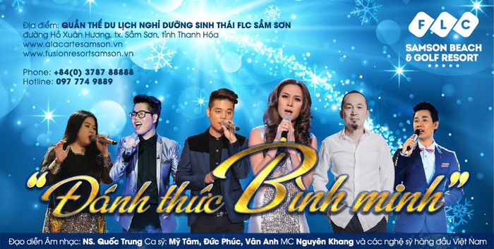 Đại nhạc hội “Đánh thức bình minh” có sự tham gia của ca sĩ Mỹ Tâm, Đức Phúc, MC Nguyễn Khang, nhạc sĩ Quốc Trung… Đại nhạc hội “Đánh thức bình minh” có sự tham gia của ca sĩ Mỹ Tâm, Đức Phúc, MC Nguyễn Khang, nhạc sĩ Quốc Trung…