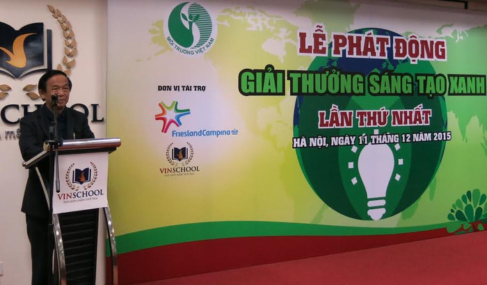 GS Nguyễn Lân Dũng phát biểu tại buổi lễ. GS Nguyễn Lân Dũng phát biểu tại buổi lễ.