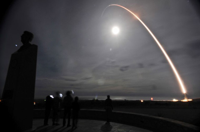 Tên lửa đạn đạo của Mỹ bắn thử Tên lửa đạn đạo của Mỹ bắn thử