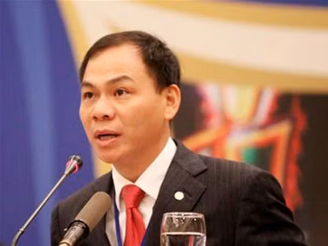 Doanh nhân Phạm Nhật Vượng.