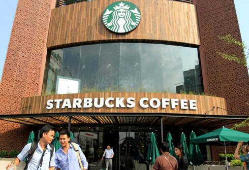 Cửa hàng Starbucks đầu tiên đã mở ở trung tâm TP.HCM. Cửa hàng Starbucks đầu tiên đã mở ở trung tâm TP.HCM.