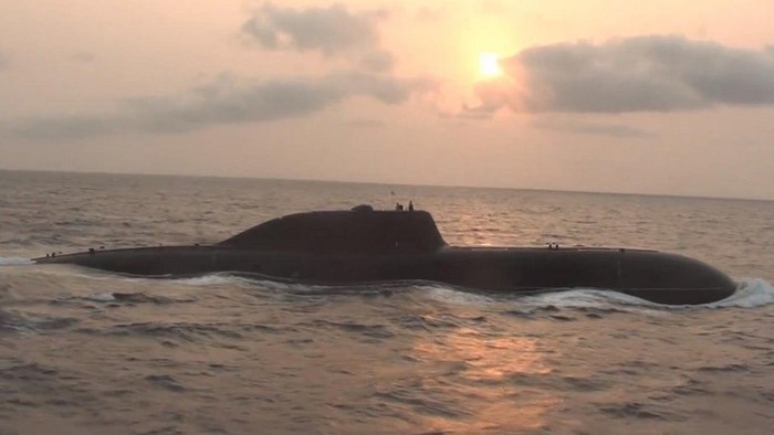 Tàu ngầm hạt nhân tối tân Chakra của Ấn Độ Tàu ngầm hạt nhân tối tân Chakra của Ấn Độ
