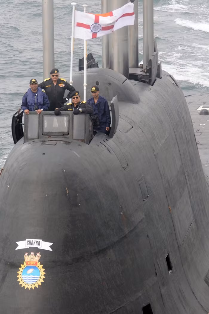 Tàu ngầm hạt nhân tối tân Chakra của Ấn Độ