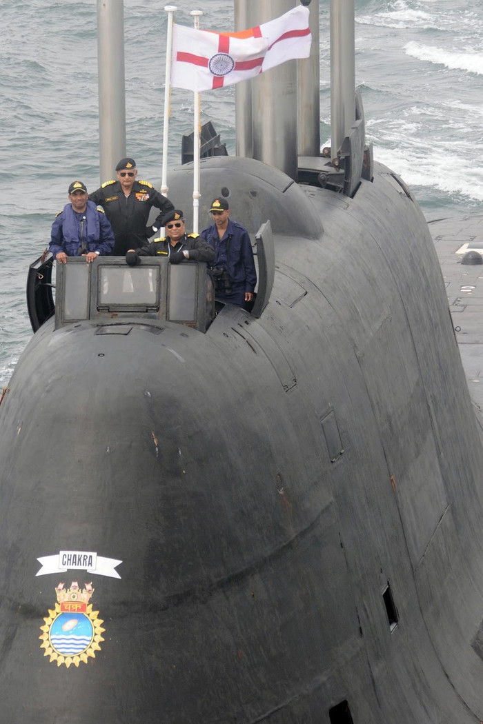 Tàu ngầm hạt nhân tối tân Chakra của Ấn Độ Tàu ngầm hạt nhân tối tân Chakra của Ấn Độ