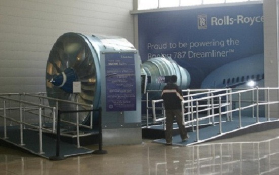 Động cơ cấp năng lượng cho máy bay Boeing 787