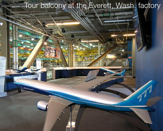 Mô hình chiếc máy bay Boeing 777