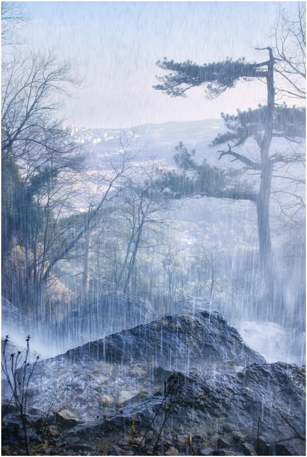 Mùa đông trên bán đảo Crimea