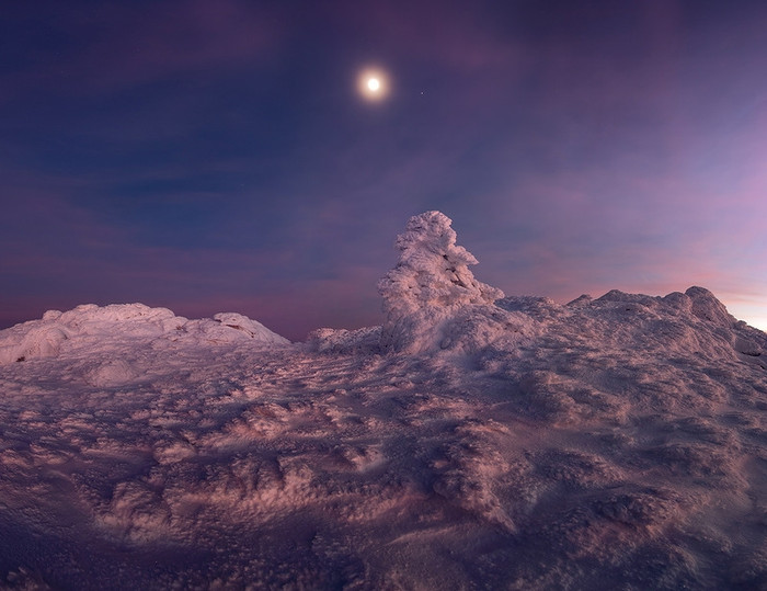 Mùa đông trên bán đảo Crimea