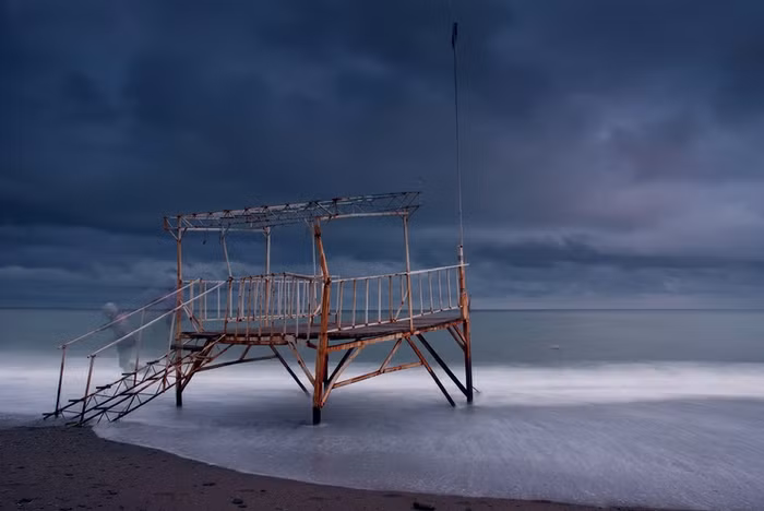 Mùa đông trên bán đảo Crimea