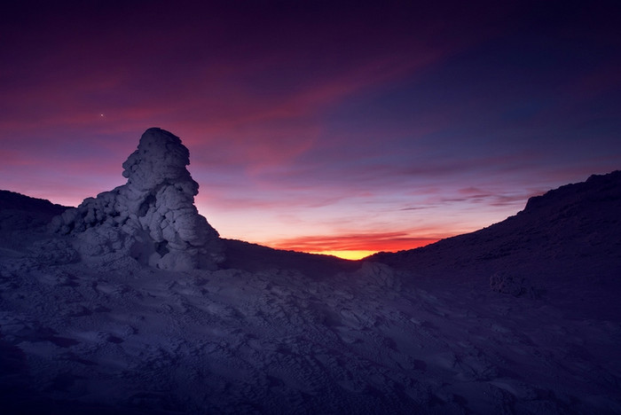 Mùa đông trên bán đảo Crimea