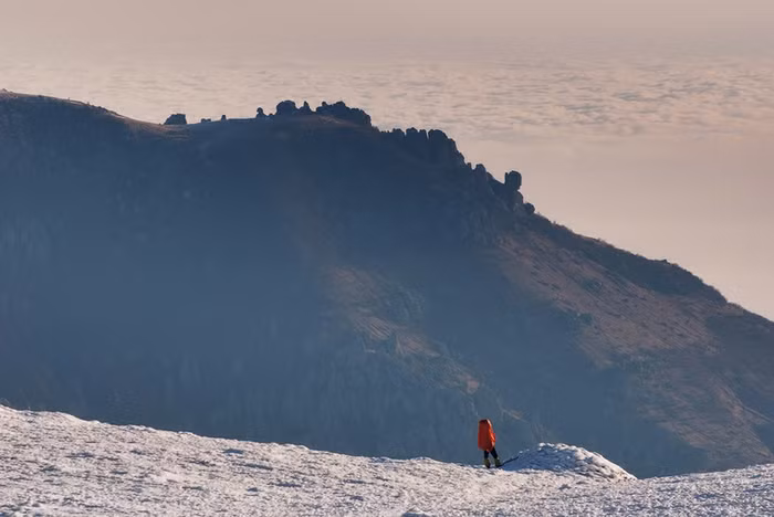 Mùa đông trên bán đảo Crimea