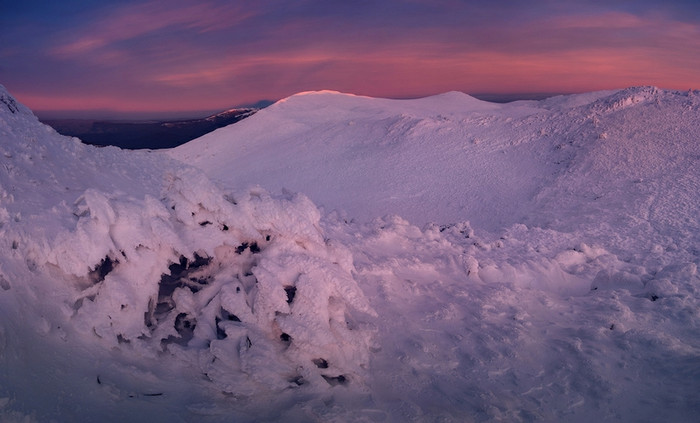 Mùa đông trên bán đảo Crimea