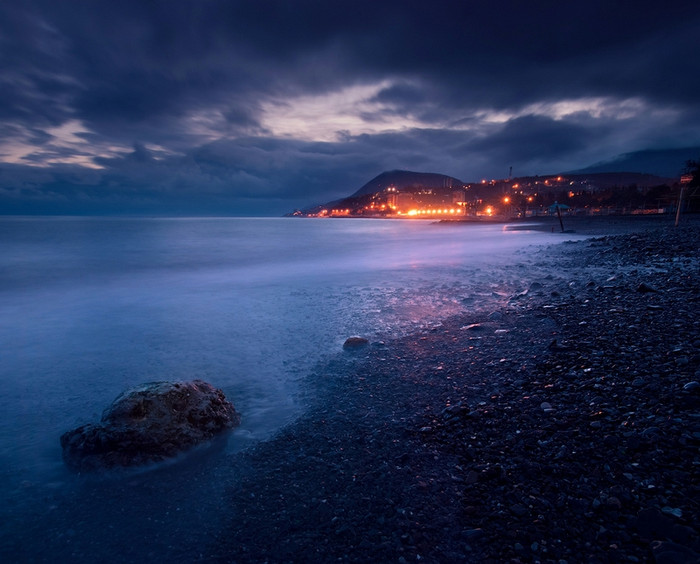 Mùa đông trên bán đảo Crimea