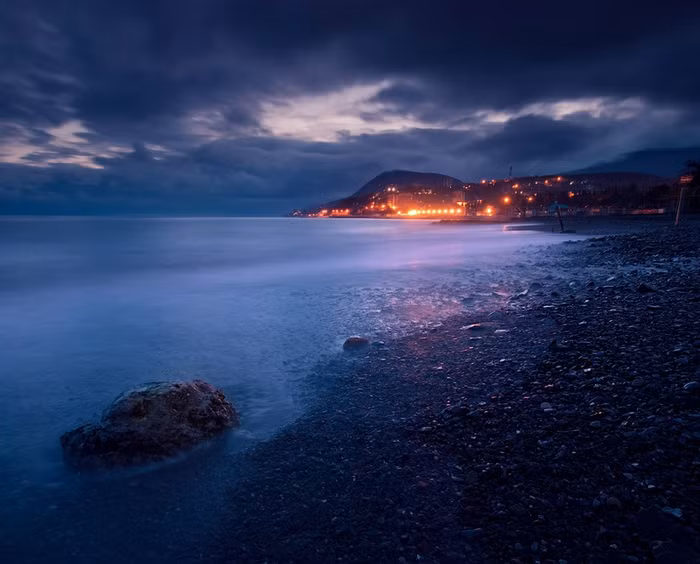 Mùa đông trên bán đảo Crimea