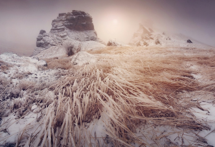 Mùa đông trên bán đảo Crimea