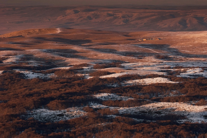 Mùa đông trên bán đảo Crimea