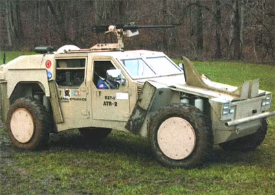 Xe quan trắc, trinh sát và chỉ thị mục tiêu (RST-V) sử dụng hệ thống động lực lai điện. Ảnh: ST.