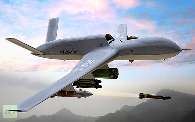 Mô hình một loại UAV của Hải quân Mỹ Mô hình một loại UAV của Hải quân Mỹ