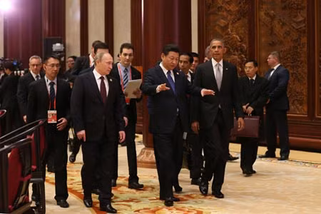 Lãnh đạo Mỹ - Trung - Nga tại APEC 2014 Lãnh đạo Mỹ - Trung - Nga tại APEC 2014