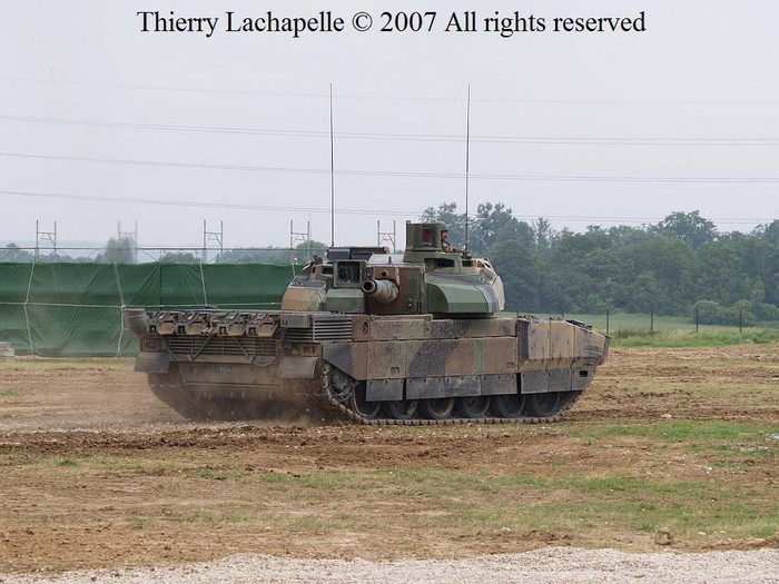 Tăng chiến trường LECLERC. Tăng chiến trường LECLERC.