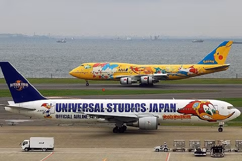 Một hình ảnh khác của hãng ANA.