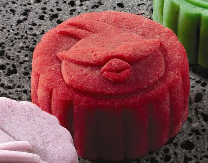 Hình ảnh bánh dẻo Angry Birds độc đáo ở Singapore: Hình ảnh bánh dẻo Angry Birds độc đáo ở Singapore: