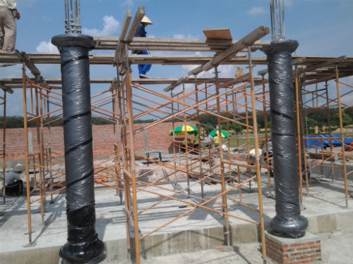Nhà mồ 8 tỷ của đại gia đang xây dựng Nhà mồ 8 tỷ của đại gia đang xây dựng