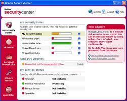 Phần mềm diệt vi-rút do McAfee tạo ra và mang tên chính mình. Phần mềm diệt vi-rút do McAfee tạo ra và mang tên chính mình.