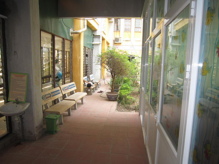 Một không gian thoáng đãng, yên tĩnh, sạch sẽ