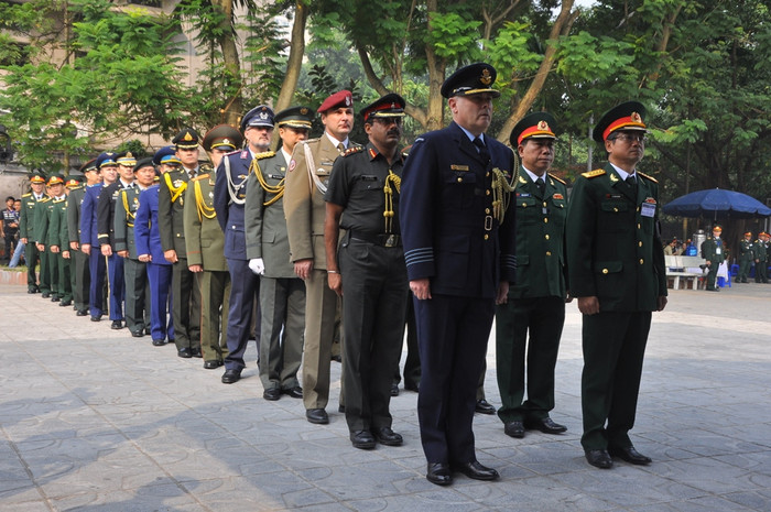 Tùy viên quân sự các nước tại Việt Nam.