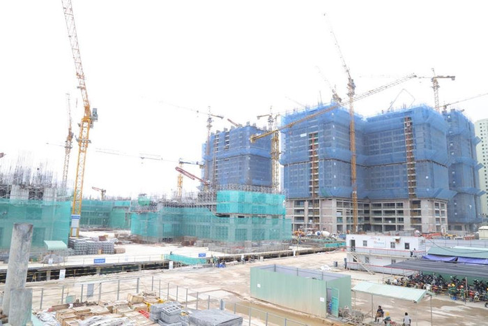 Dự án Goldmark City hiện đang vượt tiến độ tới 40 ngày. Dự án Goldmark City hiện đang vượt tiến độ tới 40 ngày.