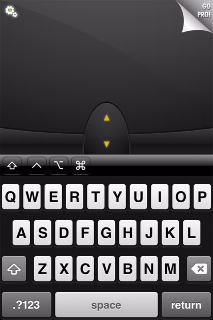 Thiết bị iOS có thể dùng như chuột và bàn phím để điều khiển máy Mac từ xa.
