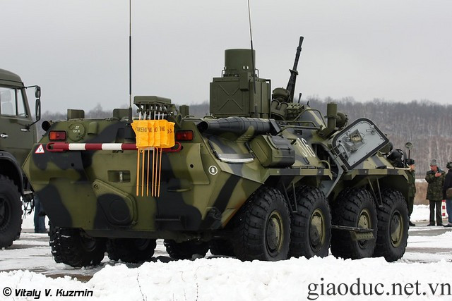 Xe thiết giáp chở bộ binh dành cho lực lượng trinh sát, cảnh báo hoá học RPM-2.