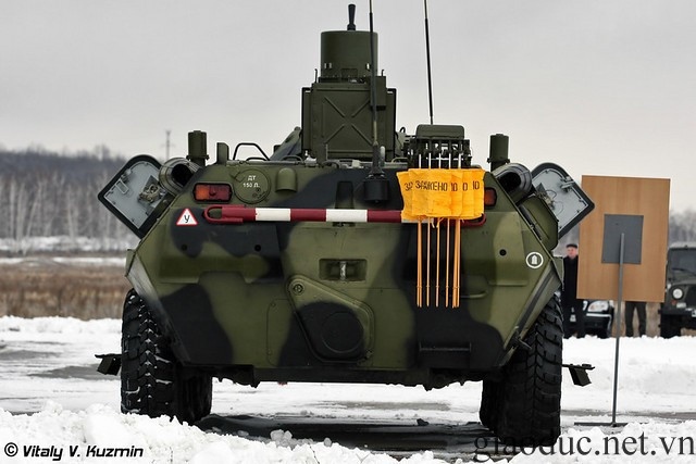 Xe thiết giáp chở bộ binh dành cho lực lượng trinh sát, cảnh báo hoá học RPM-2.