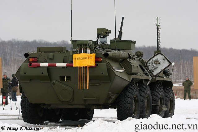 Xe thiết giáp chở bộ binh dành cho lực lượng trinh sát, cảnh báo hoá học RPM-2.