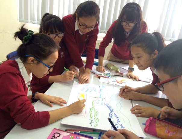 Học sinh được tiếp cận với nhiều phương pháp giảng dạy mới, giúp tăng tính sáng tạo như Bản đồ tư duy Mindmap, Tiếp cận dự án, Bàn tay nặn bột… Học sinh được tiếp cận với nhiều phương pháp giảng dạy mới, giúp tăng tính sáng tạo như Bản đồ tư duy Mindmap, Tiếp cận dự án, Bàn tay nặn bột…