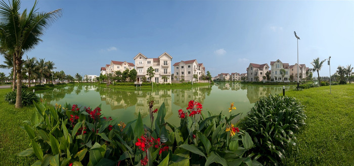 Khu đô thị Vinhomes Riverside của Tập đoàn Vingroup Khu đô thị Vinhomes Riverside của Tập đoàn Vingroup