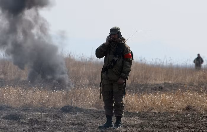 Binh sỹ Nga thuộc lực lượng đổ bộ của Hạm đội Thái Bình Dương